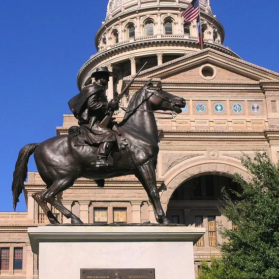 Famous Killing The Dragon Black Bronze Saint St. George Statue