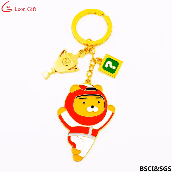 Manufacturers Custom Key Chain Accessories Cartoon Animation PVC Leather Acrylic Fashion Handbag Decorative Metal Keychain