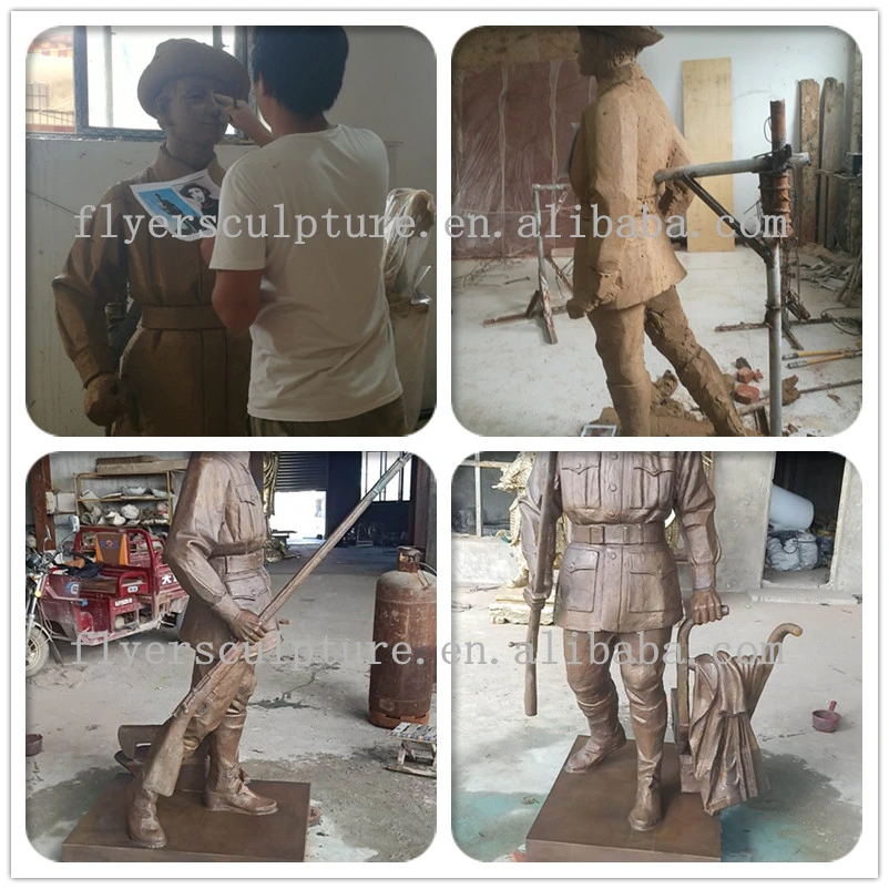 High Quality Handcrafts Lost Wax Bronze Statue of Darwin′s Thinking Monkey Sculpture