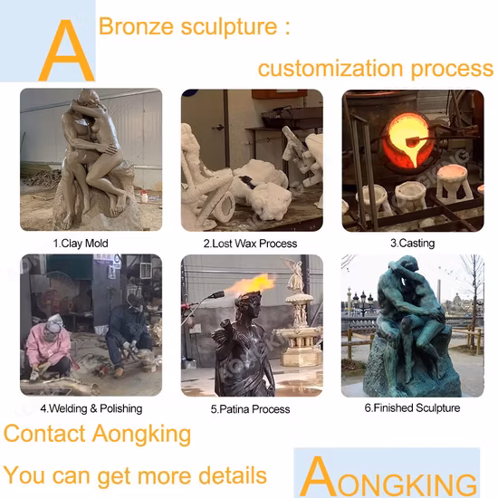 Kids Form The Letters Ymca Bronze Statue with Their Arms