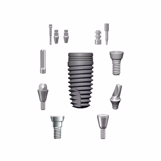 Made in Italy Prosthetic Internal Connections Dental Isykone Implants